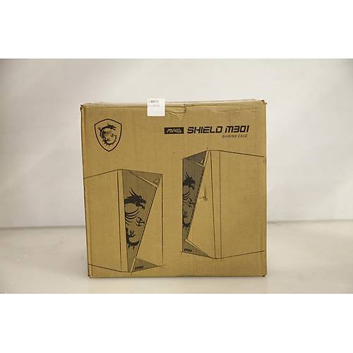 MSI MAG SHIELD M301 1x120mm Fanl� Siyah Micro ATX Gaming Kasa (Outlet - Te�hir)