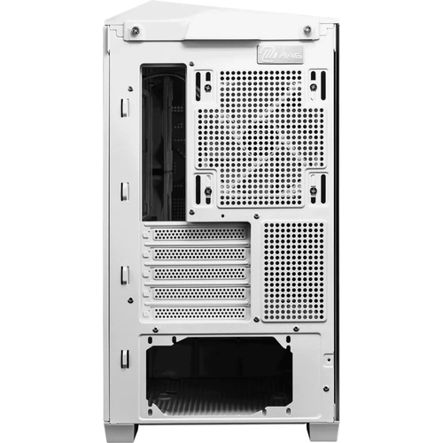 MSI MAG PANO M100R PZ WHITE TEMPERLI CAM 3X120MM 1X120MM ARGB FAN MATX BEYAZ PANORAMIK GAMING BILGISAYAR KASASI