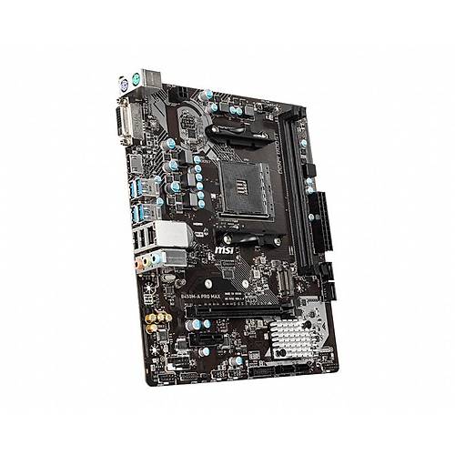 MSI B450M-A PRO MAX AM4 DDR4 3466(OC) DVI HDMI M.2 USB3.2 MATX