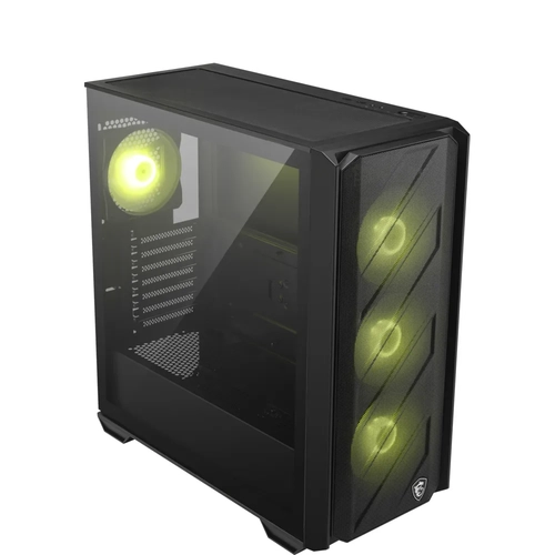 MSI MAG FORGE 330R AIRFLOW TEMPERLI CAM 4X120MM ARGB FAN ATX GAMING BILGISAYAR KASASI