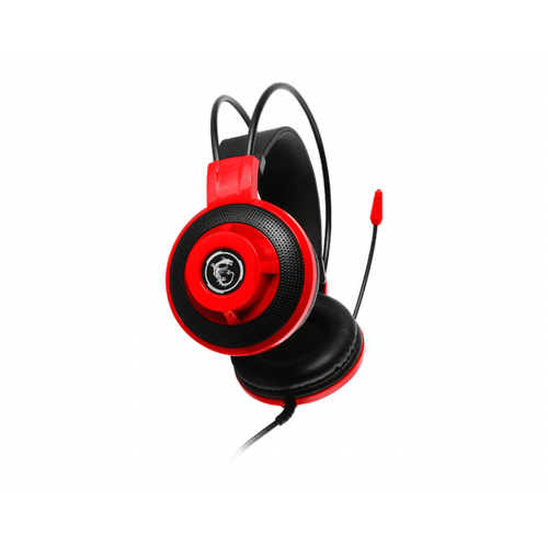 MSI GG DS501 GAMING HEADSET 40MM SURUCU KABLO KUMANDA MIKROFON 2.1M ORGU KABLO 3.5MM JAK KULAKUSTU KULAKLIK