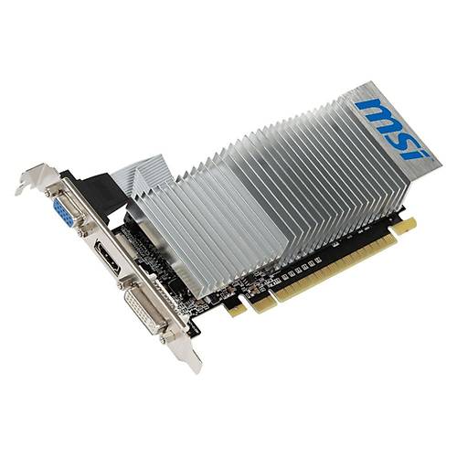 MSI VGA N210-1GD3/LP GT210 1GB DDR3 64B DX12 PCIE 2.0 X16 (1XVGA 1XDVI 1XHDMI)