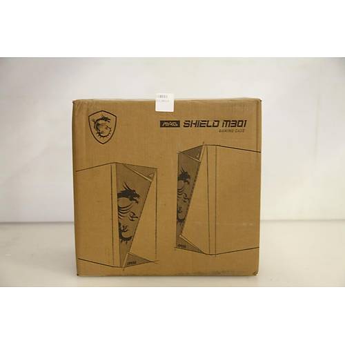 MSI MAG SHIELD M301 1x120mm Fanl� Siyah Micro ATX Gaming Kasa (Outlet - Te�hir)