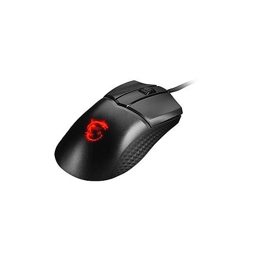 MSI GG CLUTCH GM31 LIGHTWEIGHT 58 GRAM MAX 12000 DPI 1000HZ/1MS POLLING PIXART PAW-3360 OPTIK SENSOR OMRON SWITCH RGB LED MYSTIC LIG