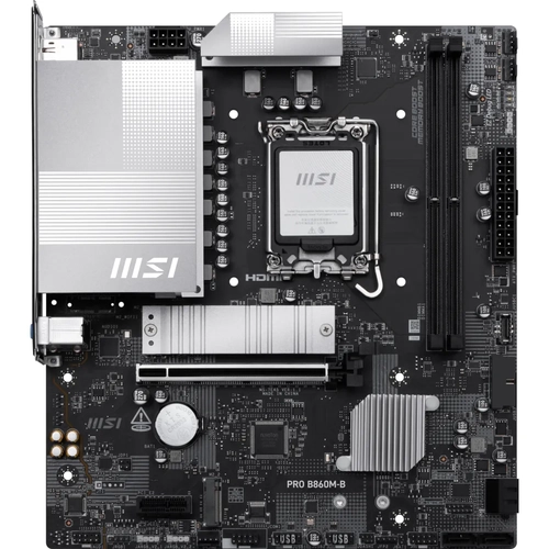 MSI MB PRO B860M-B SOKET 1851 DDR5 9066MHZ(OC) 2XM.2 HDMI DISPLAY 5G LAN MATX