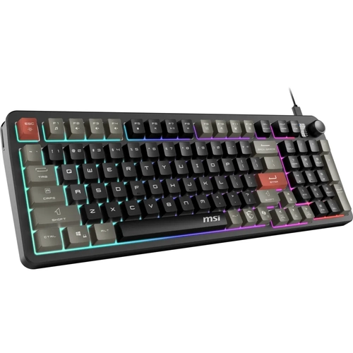 MSI GG GK110 TR SESSIZ MEMBRAN GAMING KLAVYE RGB TR LAYOUT