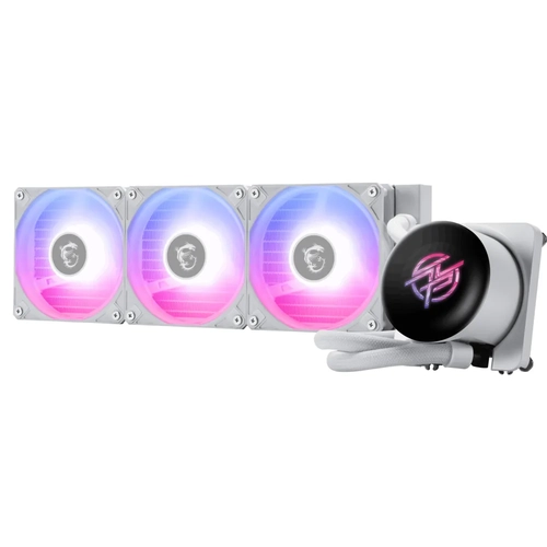 MSI MPG CORELIQUID P13 360 WHITE 360 MM BEYAZ ARGB GEN2 2.1 LCD EKRANLI SIVI ISLEMCI SOGUTUCUSU
