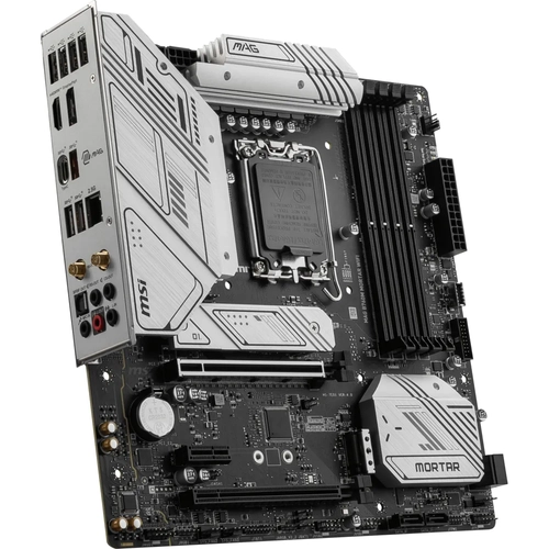 MSI MAG B760M MORTAR WIFI SOKET 1700 DDR5 7000(OC) PCI-E GEN5 M.2 USB3.2 HDMIDP 1X 2.5G LAN  WI-FI 6E MATX