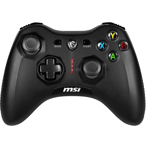 MSI GG FORCE GC30 V2 SIYAH OYUN KOLU KABLOSUZ 600MAH BATARYA PC/KONSOL/ANDROID 4.1+ DESTEGI 2 MILYON BASIS ANAHTARLAR CIFT TITRESIM