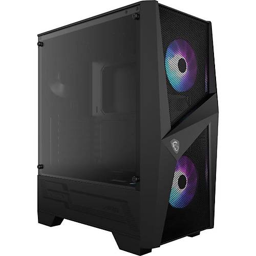 MSI MAG FORGE 100R TEMPERLI CAM 2X A-RGB FAN 1X 120MM FAN 650W 80+ BRONZE PSU ATX GAMING BILGISAYAR KASASI