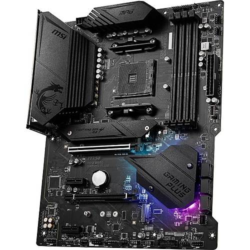 MSI MB MPG B550 GAMING PLUS AM4 DDR4 4400(OC) HDMI DP M.2 USB3.2 RGB ATX