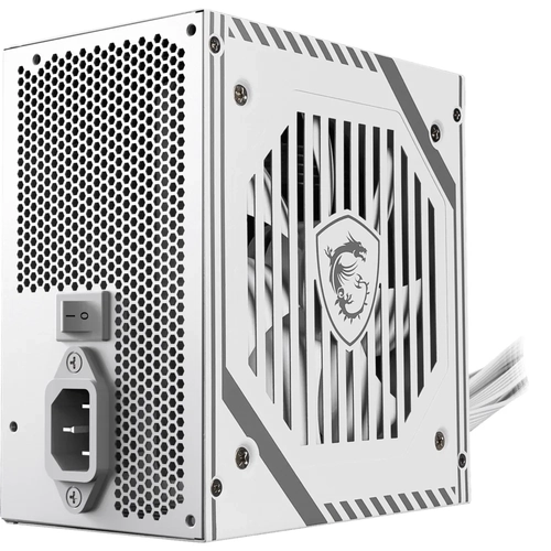 MSI PSU MAG A650BNL WHITE 650W 80+ BRONZE POWER SUPPLY