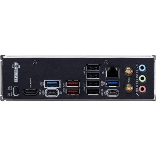 MSI MB X870E GAMING PLUS WIFI AM5 DDR5 8200MHZ(OC) 3X M.2 USB 40GBPS HDMI DP 5G LAN WIFI 7 RGB ATX