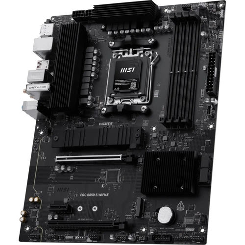 MSI MB PRO B850-S WIFI6E AM5 DDR5 8200MHZ(OC) HDMI DP 2X M.2 USB 10GBS 2,5G LAN WI-FI 6E ATX