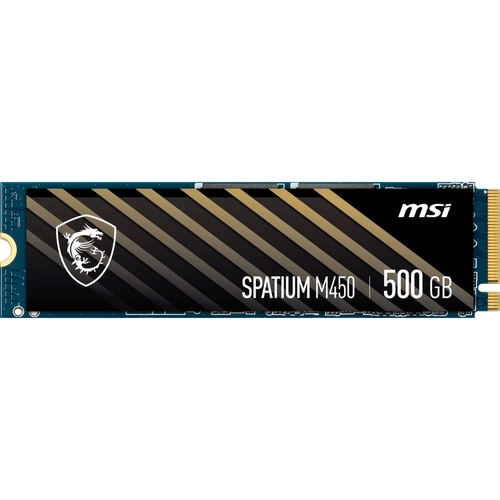 MSI SPATIUM M450 PCIe 4.0 NVMe M.2 500GB (3600MB-2300MB/s) SSD