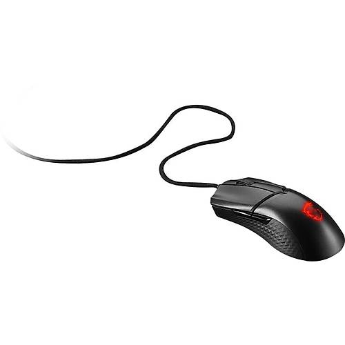 MSI GG CLUTCH GM31 LIGHTWEIGHT 58 GRAM MAX 12000 DPI 1000HZ/1MS POLLING PIXART PAW-3360 OPTIK SENSOR OMRON SWITCH RGB LED MYSTIC LIG