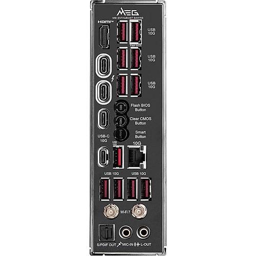 MSI MB MEG Z890 ACE SOKET 1851 DDR5 9200MHZ(OC) USB 20GBPS 5XM.2 2XTB4 HDMI DISPLAY 10G LAN WIFI7 ATX