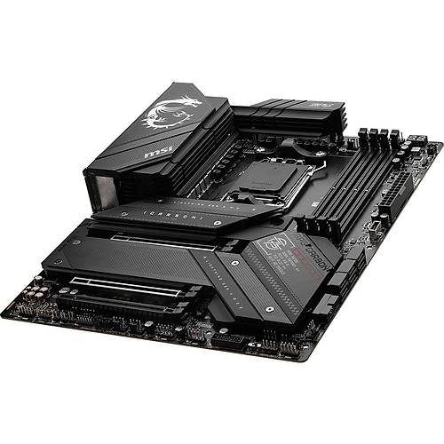MSI MB MPG X670E CARBON WIFI AM5 DDR5 6600MHZ(OC) 4X M.2 USB 3.2 HDMI DP 2.5G LAN AMD WIFI 6E RGB ATX