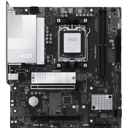 MSI MB PRO B850M-G AM5 DDR5 8200MHZ(OC) HDMI DP 2X M.2 USB 10GBS 5G LAN MATX