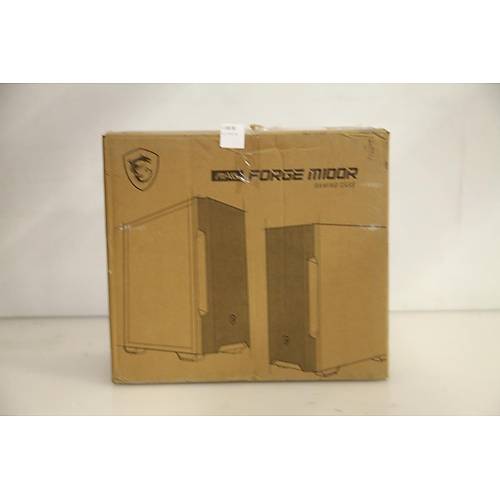MSI MAG FORGE M100R 4x120mm ARGB Fanl� Siyah Micro ATX Gaming Kasa (Outlet - Te�hir)