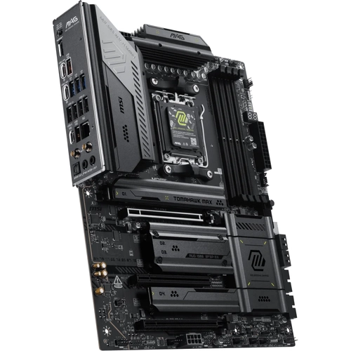 MSI MAG X870E TOMAHAWK MAX WIFI DDR5 8400 MHz (OC) M.2x4 USB 3.2 HDMI Wi-Fi 7 RGB ATX