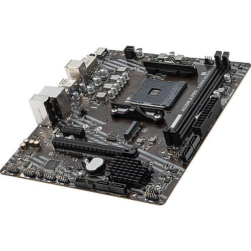 MSI MB A520M-A PRO AM4 DDR4 4600(OC) DVI HDMI M.2 USB3.2 MATX