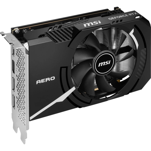 MSI VGA GEFORCE RTX 4060 AERO ITX 8G OC RTX4060 8GB GDDR6 128B DX12 PCIE 4.0 X8 (3XDP 1XHDMI)