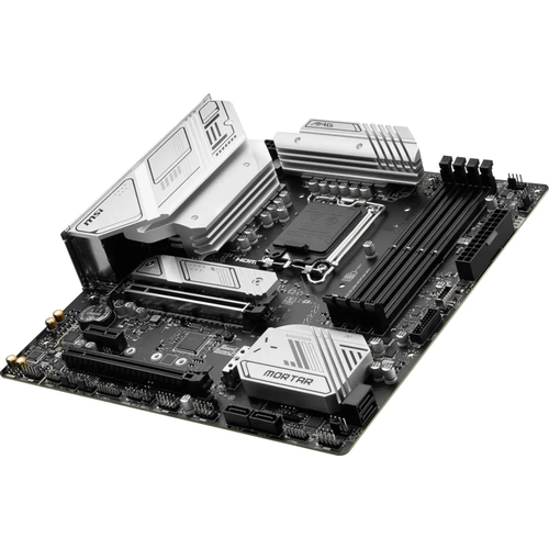 MSI MAG B760M MORTAR WIFI SOKET 1700 DDR5 7000(OC) PCI-E GEN5 M.2 USB3.2 HDMIDP 1X 2.5G LAN  WI-FI 6E MATX