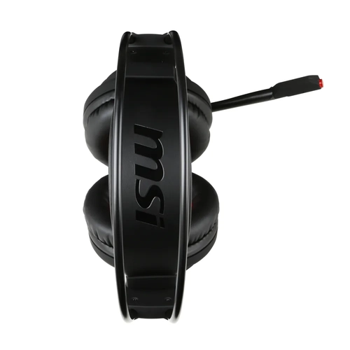 MSI GG DS502 GAMING HEADSET 7.1 CEVRESEL SES 2X40MM SURUCU KIRMIZI DRAGON LED AYDINLATMA KABLO KUMANDA MIKROFON 2M ORGU KABLO USB BA
