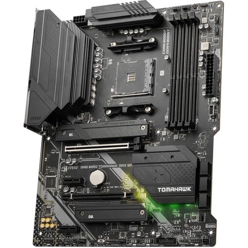 MSI MAG B550 TOMAHAWK MAX WIFI AM4 DDR4 5100(OC) HDMI DP M.2 USB3.2 AMD WIFI 6E RGB ATX