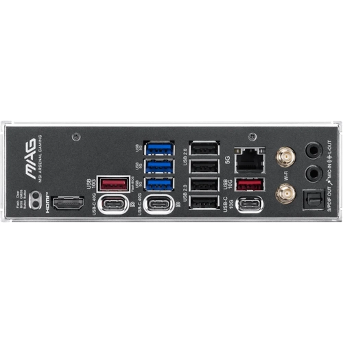 MSI MAG X870E TOMAHAWK MAX WIFI DDR5 8400 MHz (OC) M.2x4 USB 3.2 HDMI Wi-Fi 7 RGB ATX