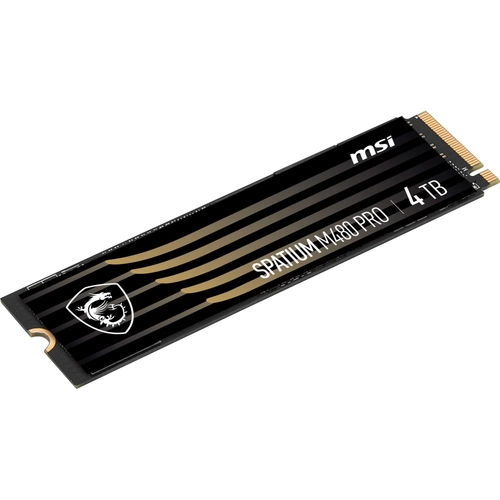 MSI SPATIUM M480 PRO PCIE 4.0 NVME M.2 4TB (7400MB-7000MB/s) SSD