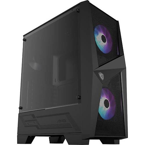 MSI MAG FORGE 100R TEMPERLI CAM 2X A-RGB FAN 1X 120MM FAN 650W 80+ BRONZE PSU ATX GAMING BILGISAYAR KASASI