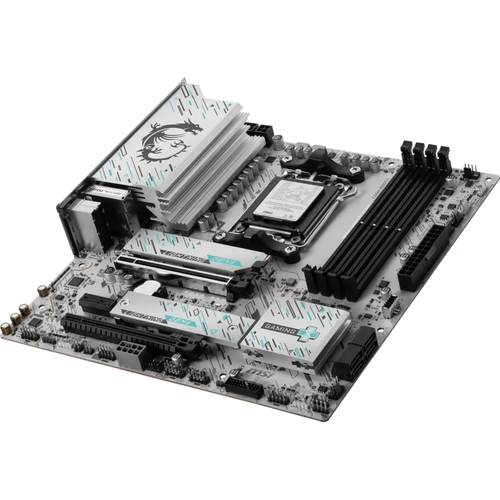 MSI MB B850M GAMING PLUS WIFI AM5 DDR5 8200MHZ(OC) HDMI DP 2X M.2 USB 10GBS 5G LAN WI-FI 7 MATX
