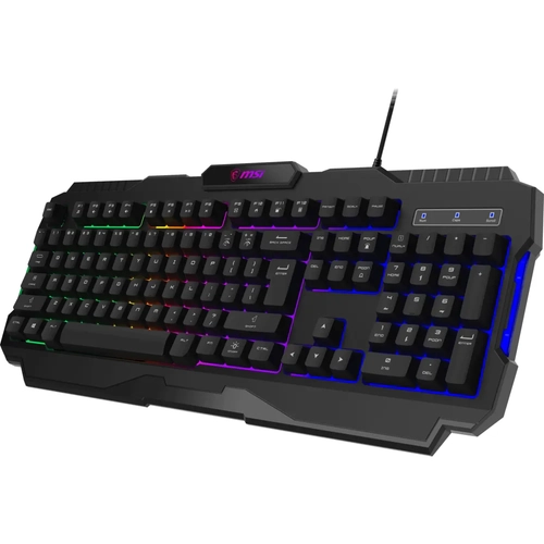 MSI GG FORGE GK100 TR MEKANIK HISLI GAMING KLAVYE RGB TR LAYOUT