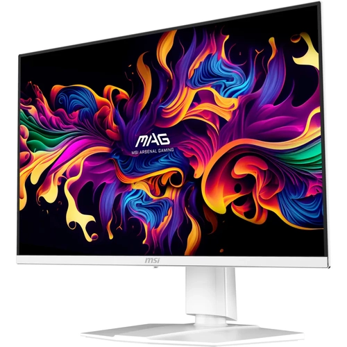 MSI 26.5 MAG 272QPW QD-OLED X28 2560x1440 (WQHD) 16:9 FLAT QD-OLED 280HZ 0.03MS FREESYNC PREMIUM PRO PIVOT BEYAZ GAMING MONITOR