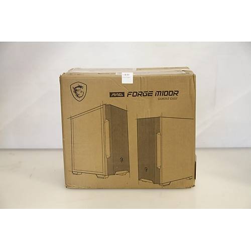 MSI MAG FORGE M100R 4x120mm ARGB Fanl� Siyah Micro ATX Gaming Kasa (Outlet - Te�hir)