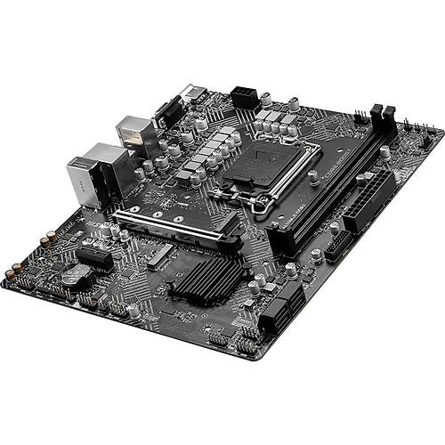 MSI MB PRO H610M-G DDR4 SOKET 1700 DDR4 3200(OC) PCI-E GEN 4 ,M.2 USB3.2 1X 1G LAN MATX