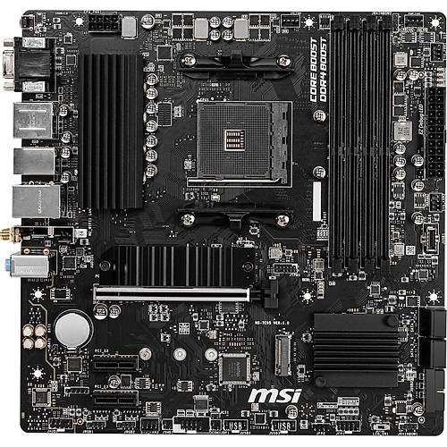 MSI MB B550M PRO-VDH WIFI AM4 DDR4 4400(OC) HDMI DVI VGA M.2 USB3.2 WIFI MATX