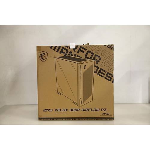 MSI MPG VELOX 300R AIRFLOW PZ WHITE 2x160mm ARGB 1x120mm Fanl� Beyaz ATX Gaming Kasa (Outlet - Te�hir)