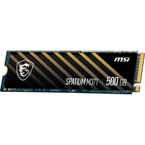 MSI SPATIUM M371 NVMe M.2 500GB (2200MB-1150MB/s) SSD