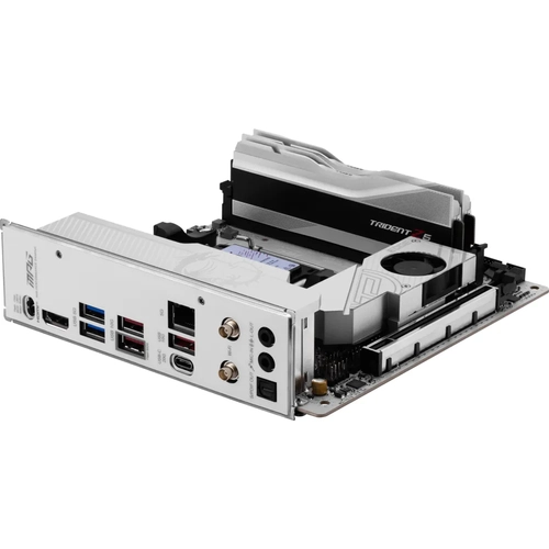 MSI MB MPG B850I EDGE TI WIFI AM5 DDR5 8200MHZ(OC) HDMI 2X M.2 USB 20GBS 5G LAN WI-FI 7 MINI ITX