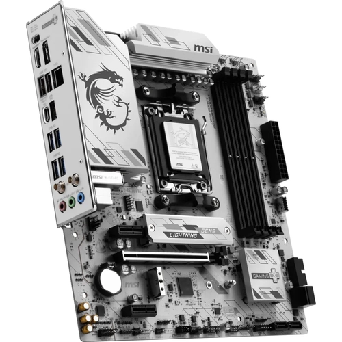 MSI MB B850M GAMING PLUS WIFI6E AM5 DDR5 8200MHZ(OC) HDMI DP 2X M.2 USB 10GBS 2.5G LAN WI-FI 6E MATX