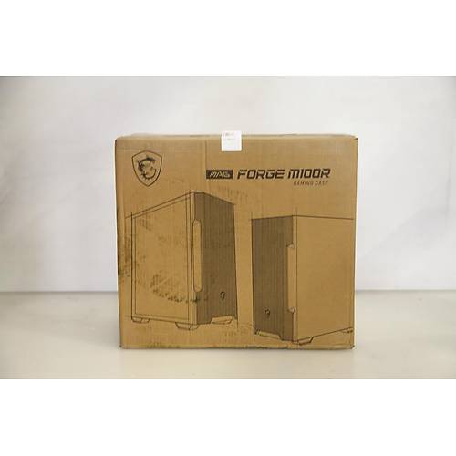 MSI MAG FORGE M100R 4x120mm ARGB Fanl� Siyah Micro ATX Gaming Kasa (Outlet - Te�hir)