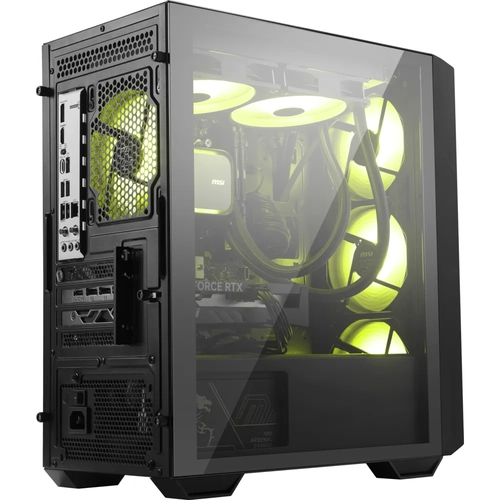 MSI MAG FORGE M120R AIRFLOW TEMPERLI CAM 3X120MM 1X120MM ARGB FAN MATX GAMING BILGISAYAR KASASI