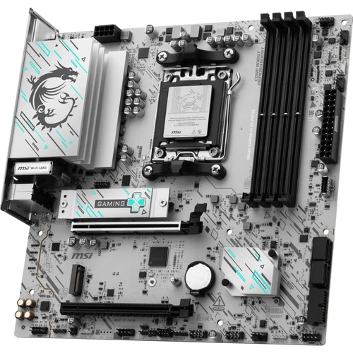 MSI MB B840M GAMING PLUS WIFI6E AM5 DDR5 8000MHZ(OC) HDMI , DP,2X M.2 USB 5 GBS 2.5G LAN WI-FI 6E MATX