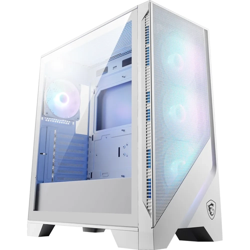 MSI MAG FORGE 320R AIRFLOW WHITE TEMPERLI CAM 4X120MM ARGB FAN ATX GAMING BILGISAYAR KASASI