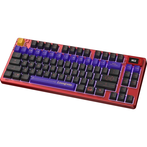 MSI GG FORGE TKL WIRELESS MLG EDITION RED US MEKANIK GAMING KLAVYE LCD EKRAN KTT HIFI LINEAR HOT-SWAPPABLE SWITCH PBT TUS TAKIMI RGB US LAYOUT