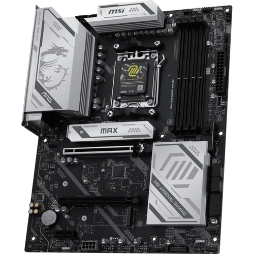 MSI MAG X870E GAMING MAX WIFI DDR5 8200 MHz (OC) M.2x3 USB 3.2 HDMI Wi-Fi 7 RGB ATX