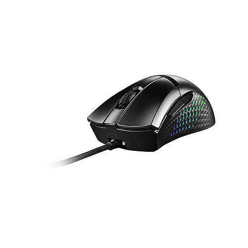 MSI GG CLUTCH GM51 LIGHTWEIGHT 85 GRAM ESPORTS WIRELESS GAMING MOUSE MAX 26000 DPI 1MS PIXART PAW-3395 OPTIK SENSOR OMRON SWITCH RGB
